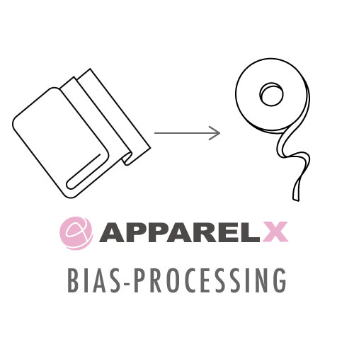 BIAS-PROCESSING Bias Tape Cutting (Textile Width 122cm Or Less)[System]