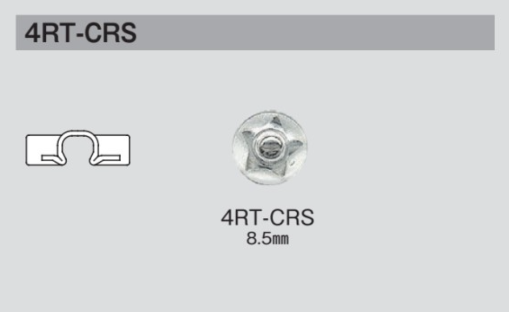 4RT-CRS 4RT-CRS Robust[Press Fastener/ Eyelet Washer] Morito