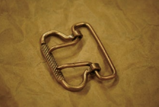 W-2PB25 2-needle Buckle, 25mm, Made Of Iron[Buckles And Ring] Asahi Zipper