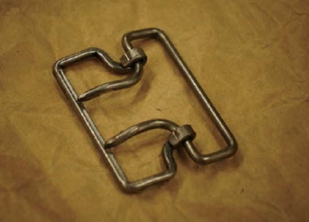 W-2PB28 2-needle Buckle, 28mm, Made Of Iron[Buckles And Ring] Asahi Zipper