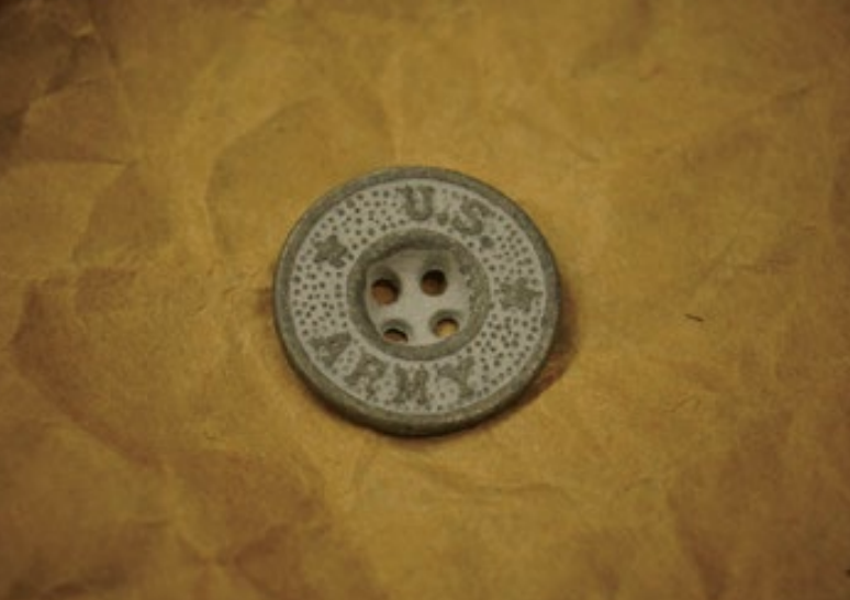 W-ARMYB ARMY Button (14/17mm) Asahi Zipper