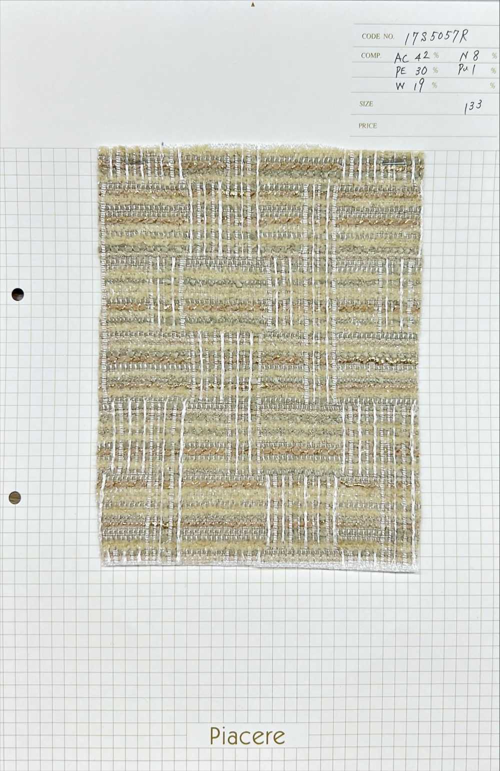 17S5057R Color Knot Tweed[Textile / Fabric] Piacere