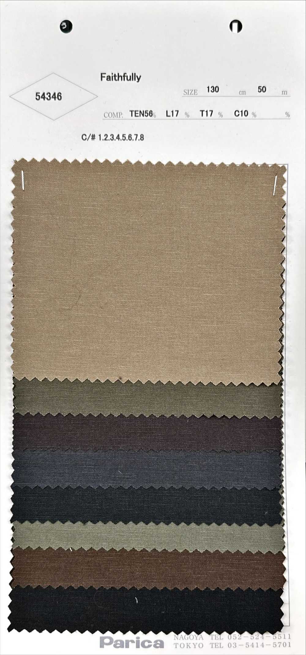 54346 Face Free[Textile / Fabric] Parika