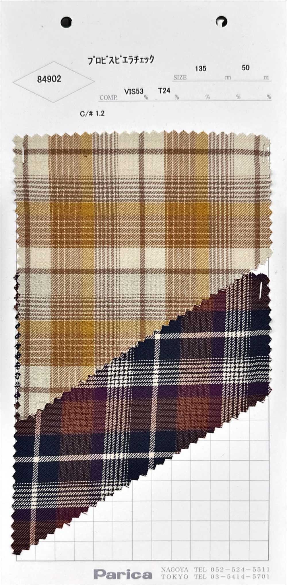 84902 Provis Viyella Check[Textile / Fabric] Parika