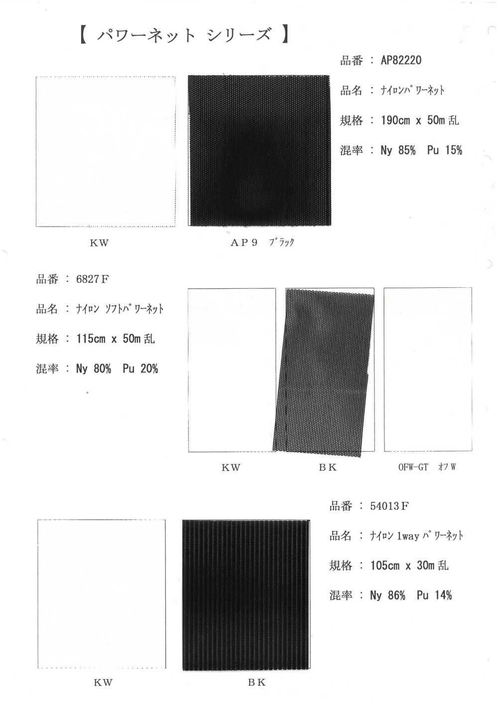 AP82220 Powernet[Textile / Fabric]