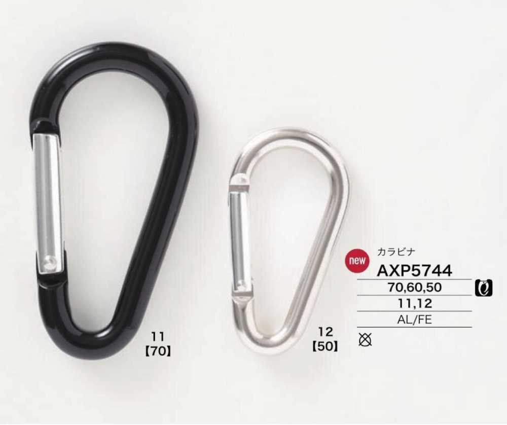 AXP5744 Aluminum/iron Carabiner[Buckles And Rings] IRIS
