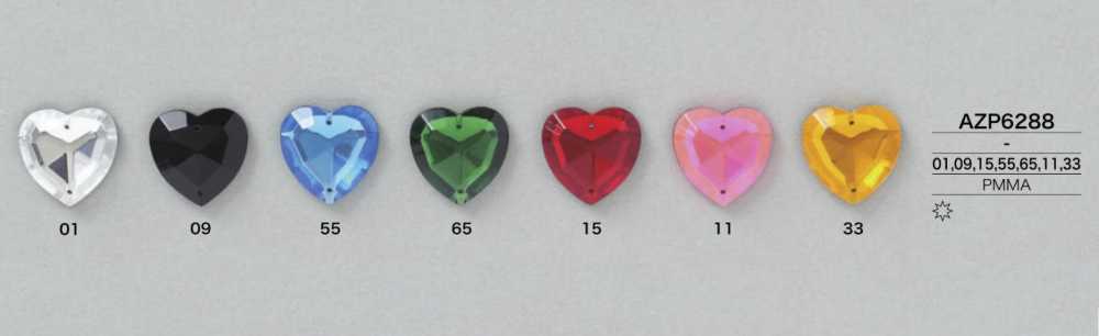 AZP6288 Acrylic Resin Sewing Parts[Other Miscellaneous Goods] IRIS