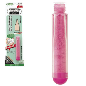 24040 F-Chaco Liner Pen Type Cartridge <pink>[Handicraft Supplies] Clover