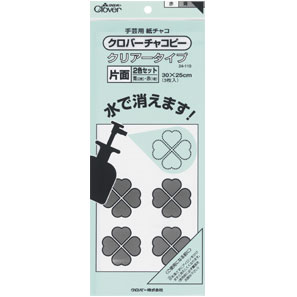 24110 Clovercha Copy Clear Type Single-sided Set[Handicraft Supplies] Clover
