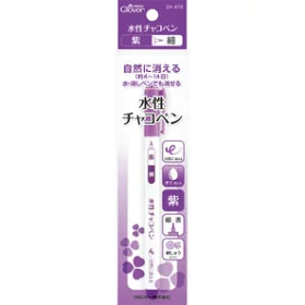 24416 Water-based Chaco Pen <Purple Fine>[Handicraft Supplies] Clover