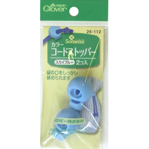 26112 Color Cord Stopper <Sky Blue>[Handicraft Supplies] Clover