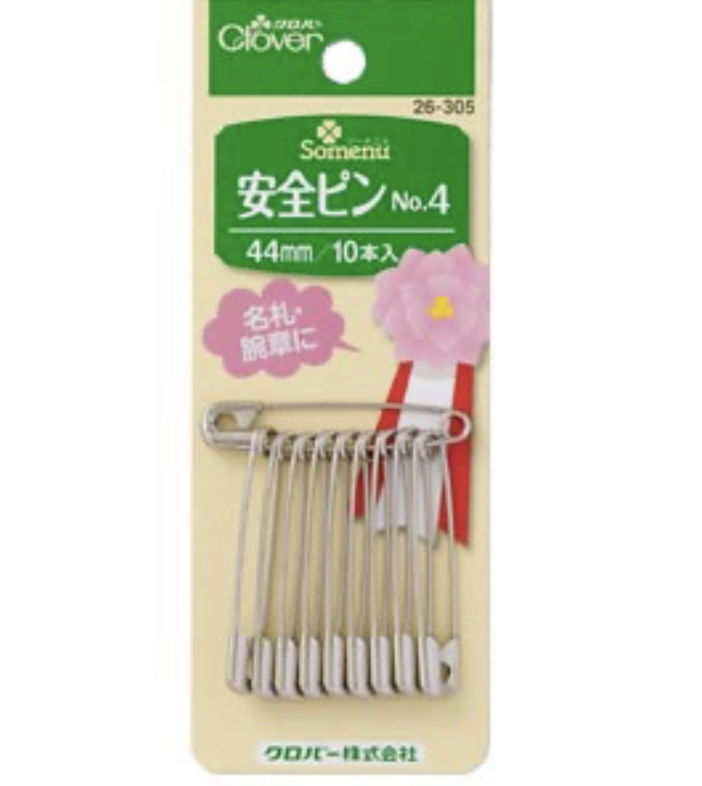 26305 Safety Pin No. 4[Handicraft Supplies] Clover