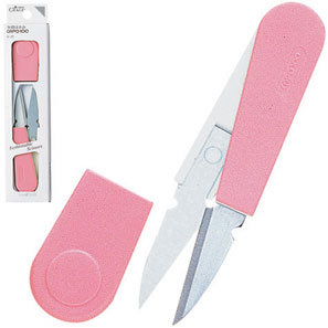 36391 Thread Scissors "capo" 100 (10cm) Pink[Handicraft Supplies] Clover