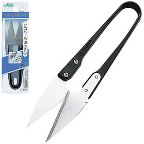 36397 Thread Scissors "Silver" (Silver Blade) (10.5 Cm)[Handicraft Supplies] Clover
