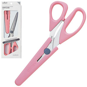 36653 Stainless Steel Scissors "Capo" 210 (21 Cm) Pink[Handicraft Supplies] Clover