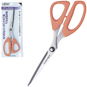 36655 Stainless Scissors 215 (21.5cm)[Handicraft Supplies] Clover