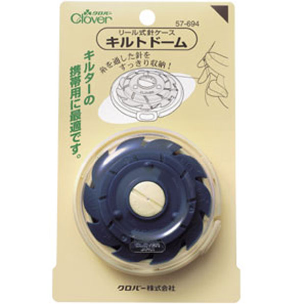 57694 Reel Type Needle Case "quilt Dome"[Handicraft Supplies] Clover