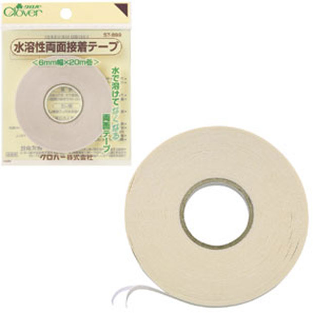 57899 Water-soluble Double-sided Tape 6mm0[Handicraft Supplies] Clover