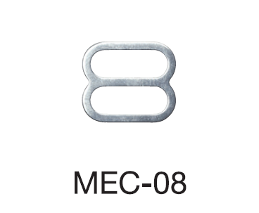MEC08 Bra Strap Adjuster 8mm * Needle Detector Compatible[Buckles And Ring] Morito