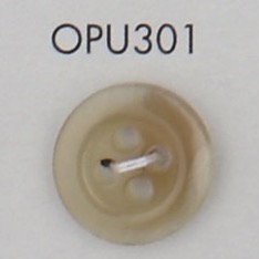 OPU301 Urea Resin Rimmed 4-hole Button