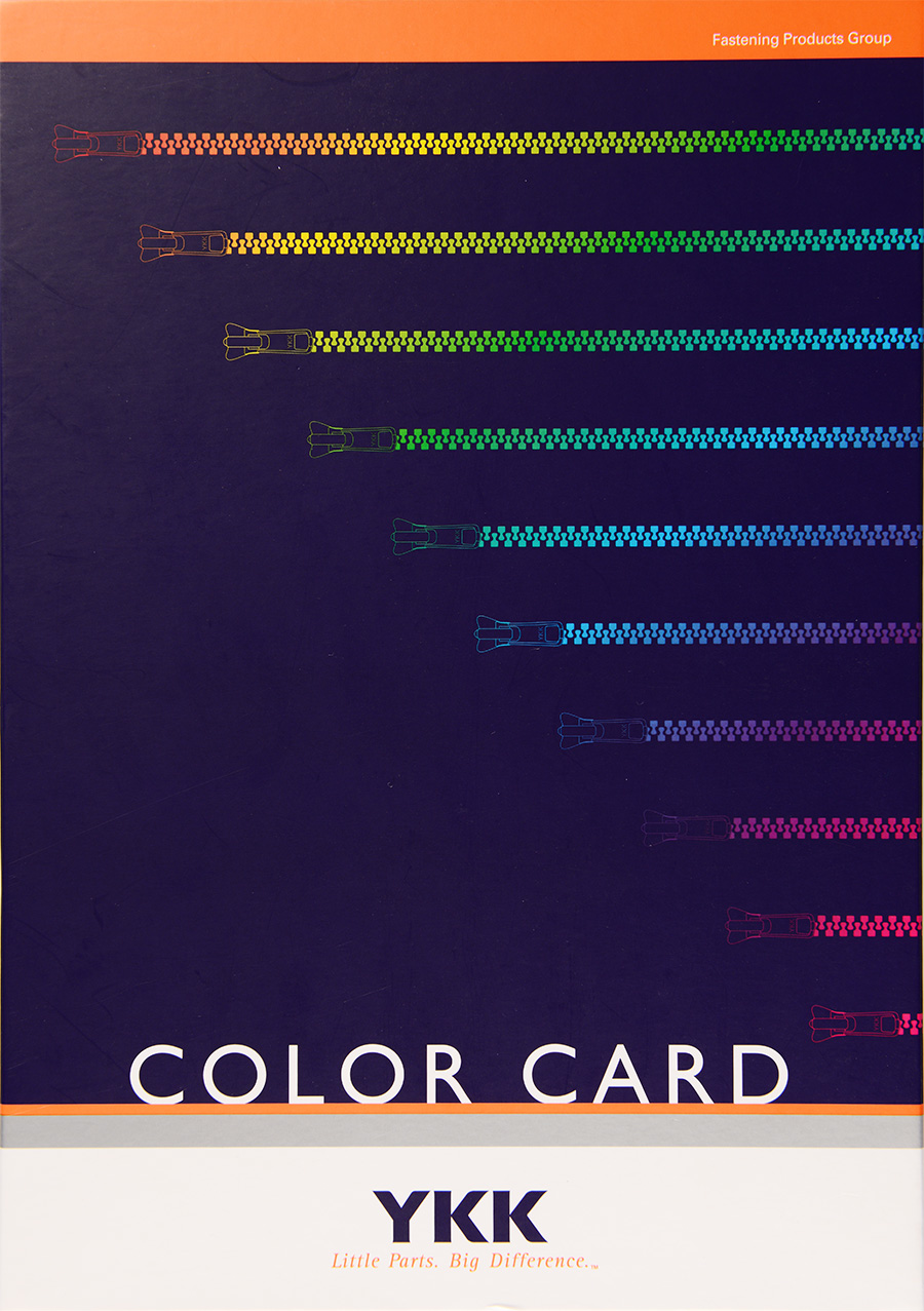 YKK-SAMPLE YKK Color Card[Sample Card] YKK