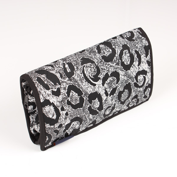06437 Black And White Color Sewing Bag (BOHIN)[Handicraft Supplies] BOHIN