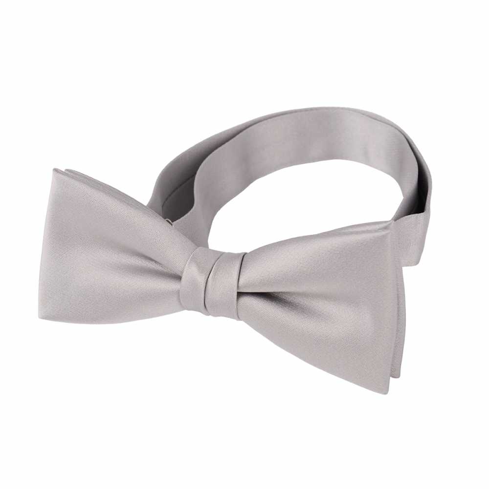 BF-501 High-quality Material Shawl Label Silk Fabric Bow Tie Silver[Formal Accessories] Yamamoto(EXCY)