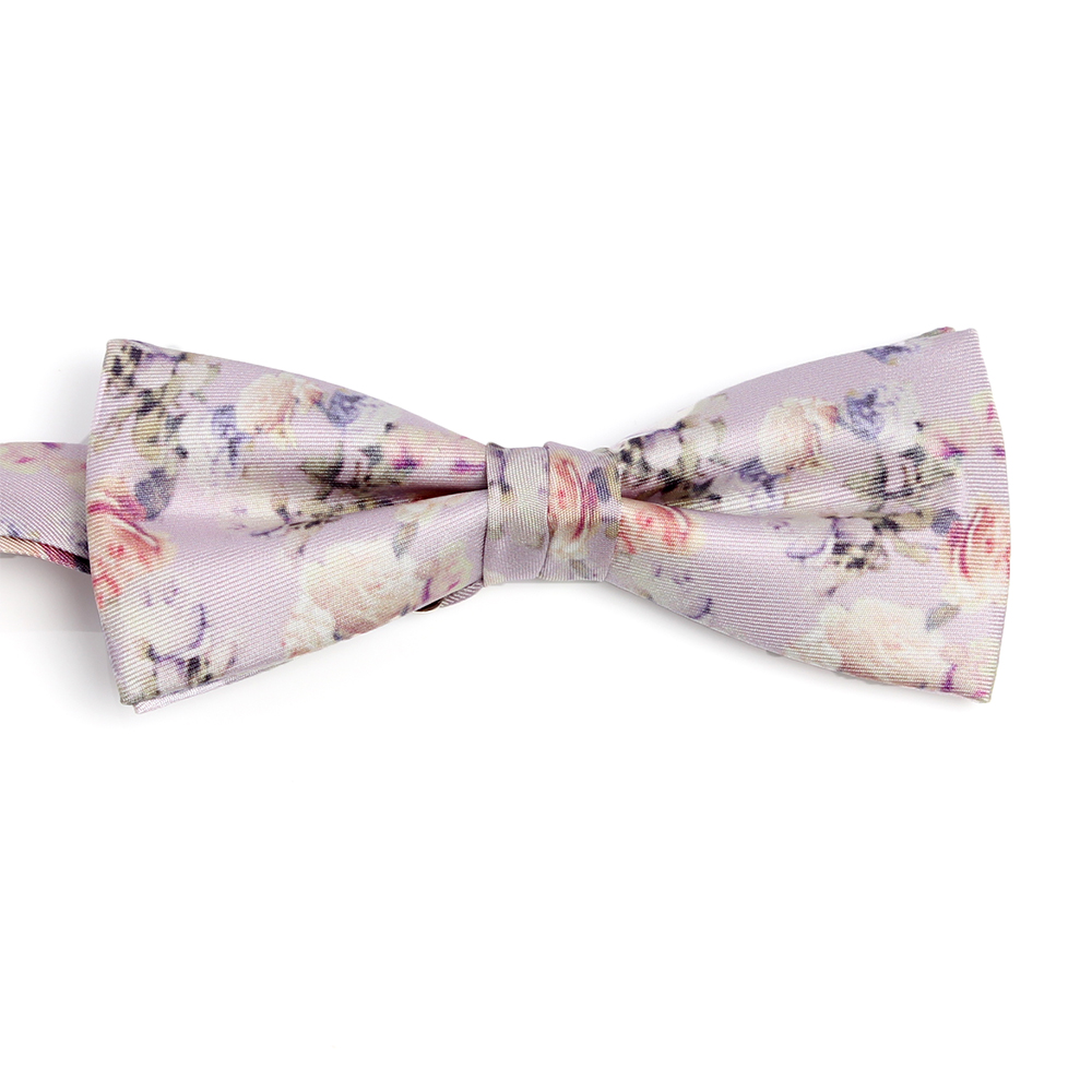 BF-ROSE-PI Silk Print Butterfly Tie Rose Pink[Formal Accessories] Yamamoto(EXCY)