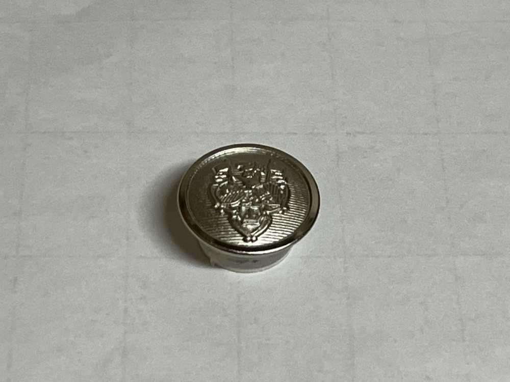EX140 Japanese Metal Buttons For Suits And Jackets, Silver