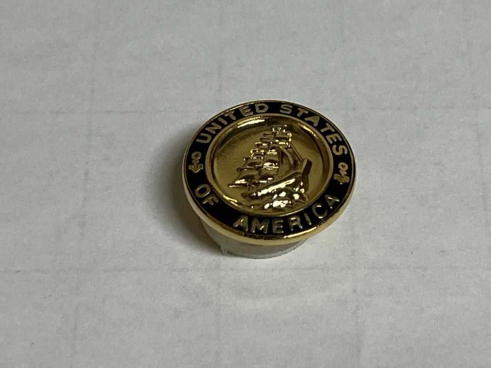 EX18 Made In Japan Metal Buttons For Suits And Jackets Gold