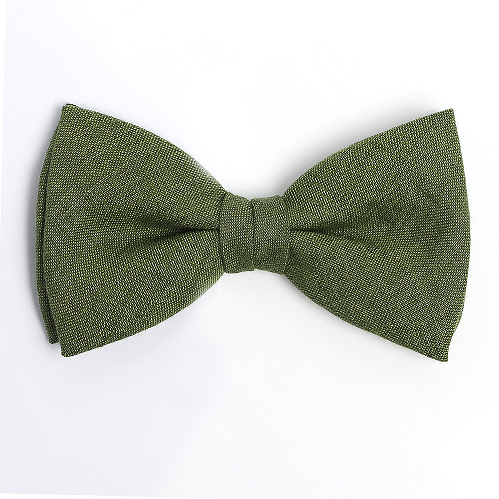 HBF-03 HARISSONS Linen Butterfly Tie Green[Formal Accessories] Yamamoto(EXCY)