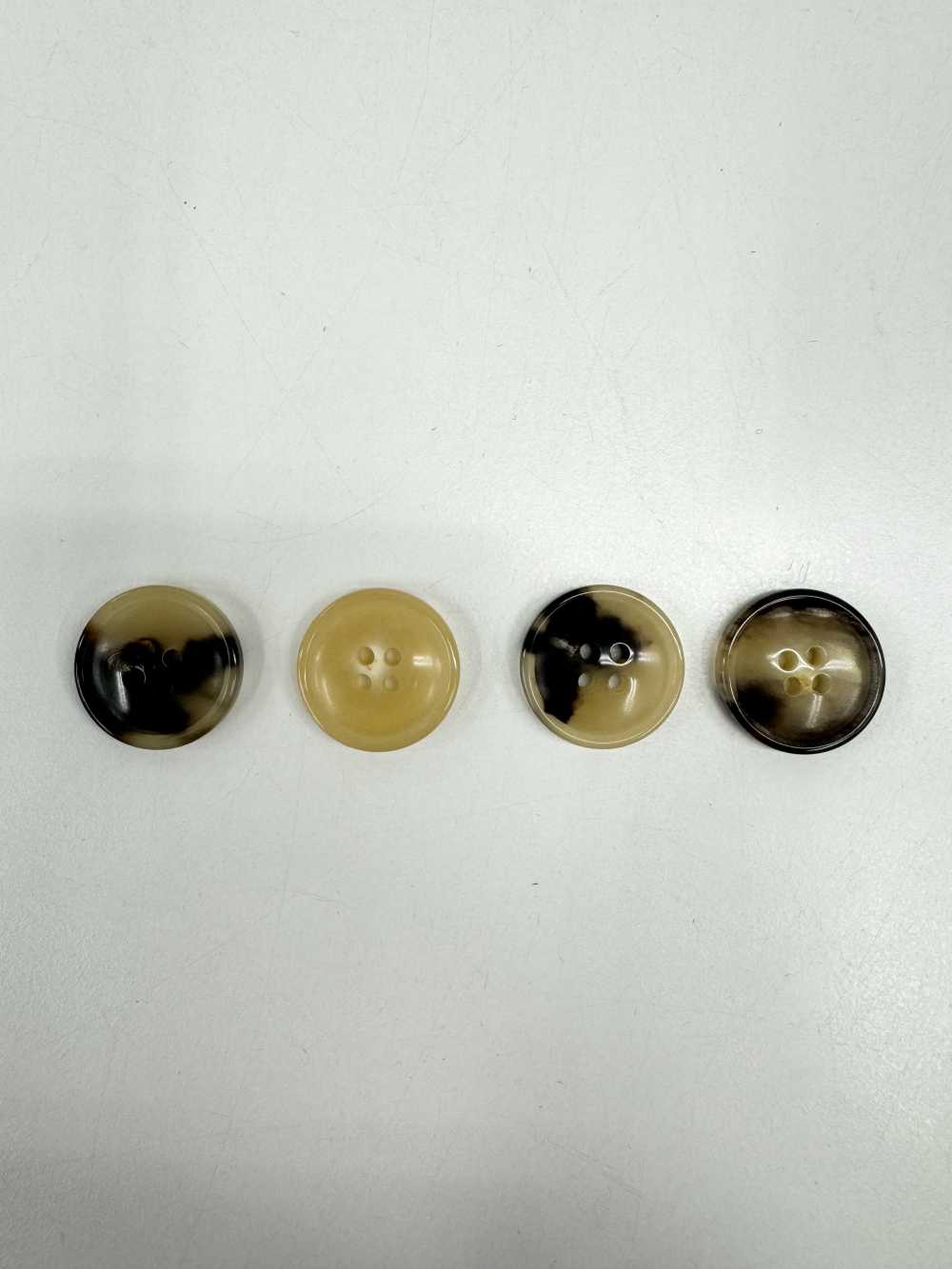 HBF590 Made In Japan Real Buffalo Horn Buttons For Suits And Jackets IRIS