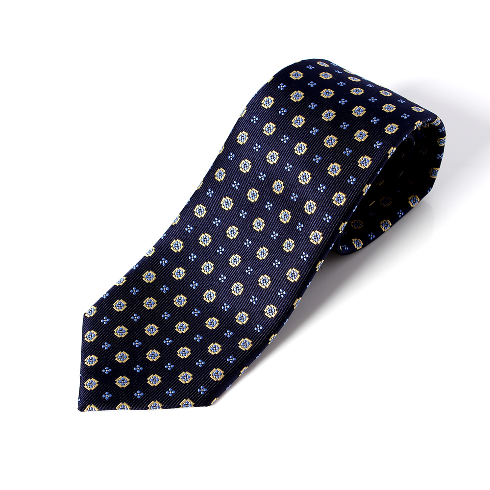 HVN-34 VANNERS Textile Used Tie Small Pattern Navy Blue[Formal Accessories] Yamamoto(EXCY)