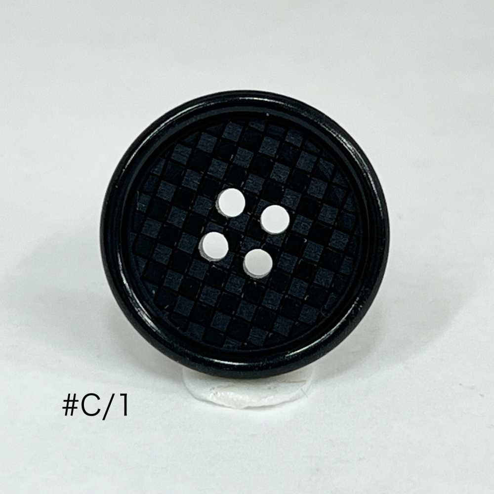 NT Black Polyester With Various Patterns Engraved On It[Button]