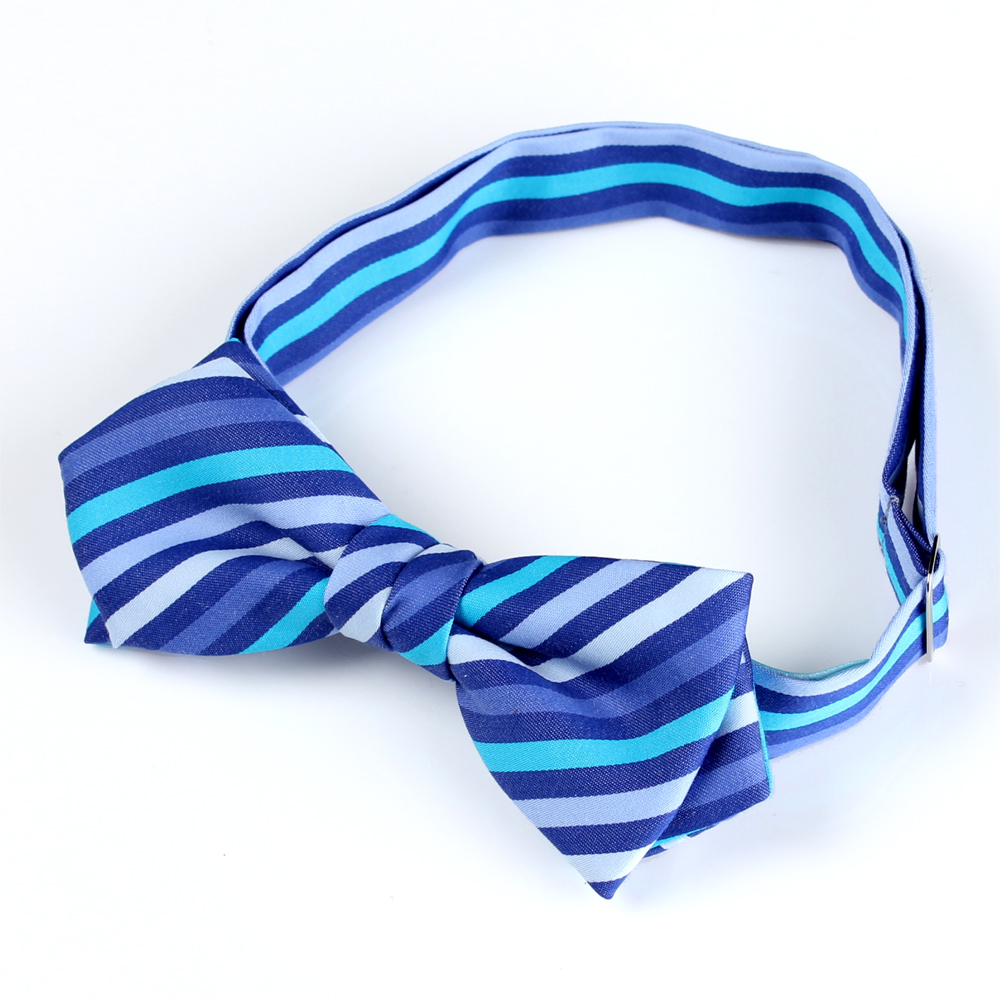 RBF-7011-80 Casual Butterfly Tie Multi Stripe Blue[Formal Accessories] Yamamoto(EXCY)