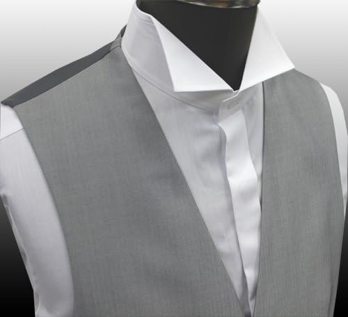 V-GS Formal Vest Made In Japan, Light Grey, Herringbone[Formal Accessories] Yamamoto(EXCY)