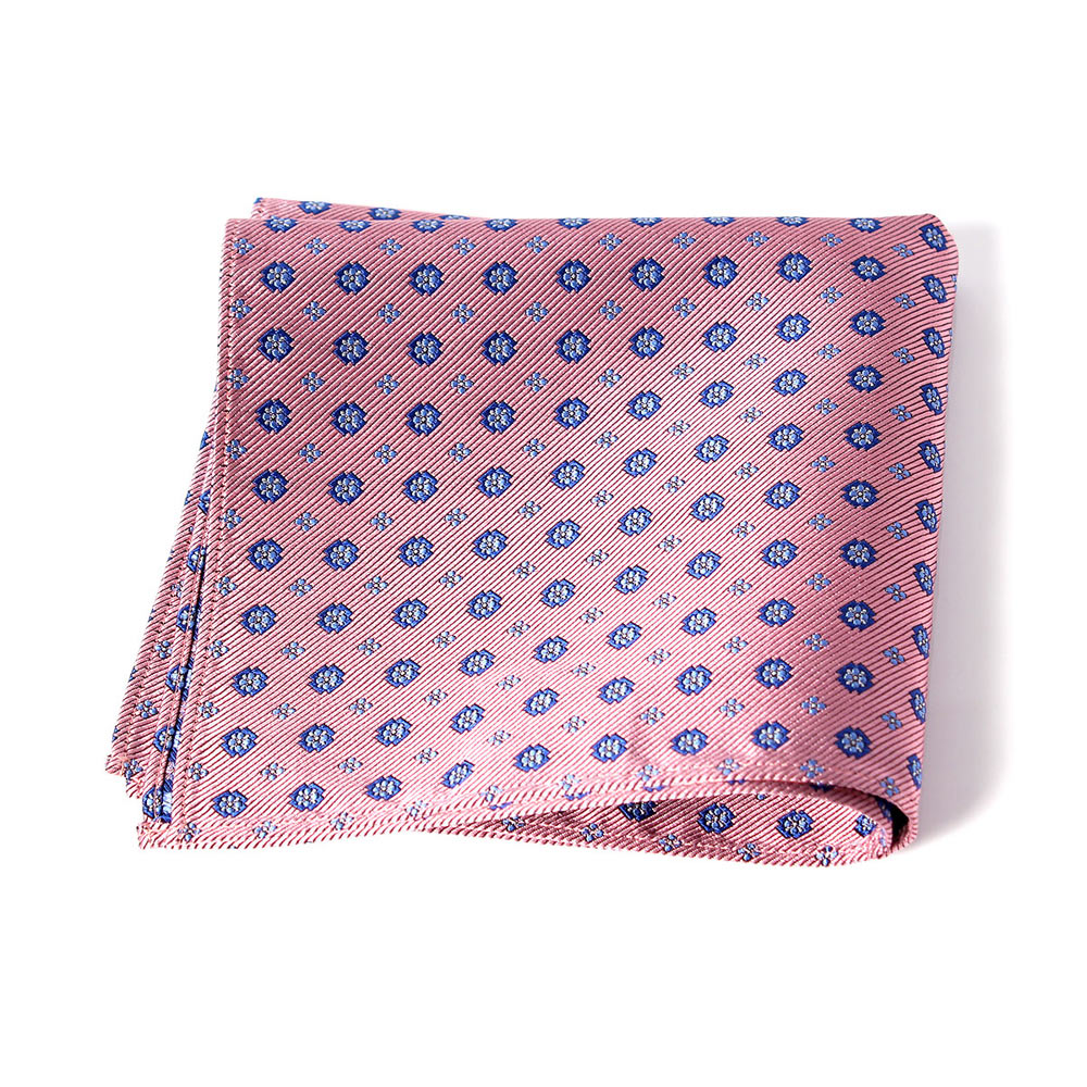 VCF-36 VANNERS Textile Used Pocket Square Pattern Pink[Formal Accessories] Yamamoto(EXCY)