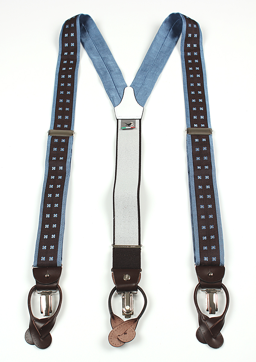 VAR-0161 BRETELLE &amp; BRACES Small Pattern Suspenders[Formal Accessories] Bretelle &amp; Braces