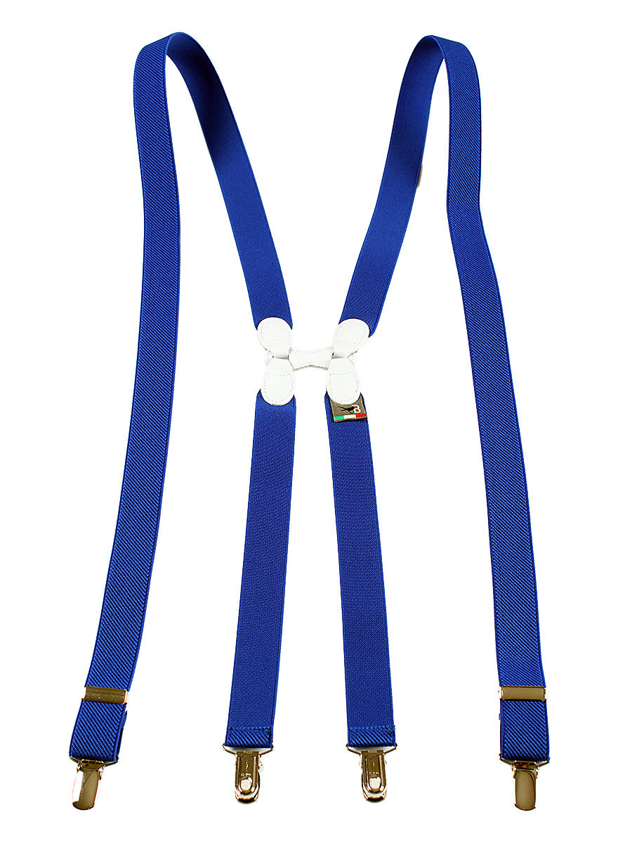 VAR-95 BRETELLE &amp; BRACES Blue H Type Suspenders[Formal Accessories] Bretelle &amp; Braces