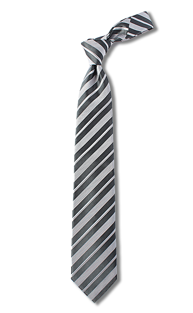 HVN-50 VANNERS Silk Handmade Tie Striped Black[Formal Accessories] Yamamoto(EXCY)