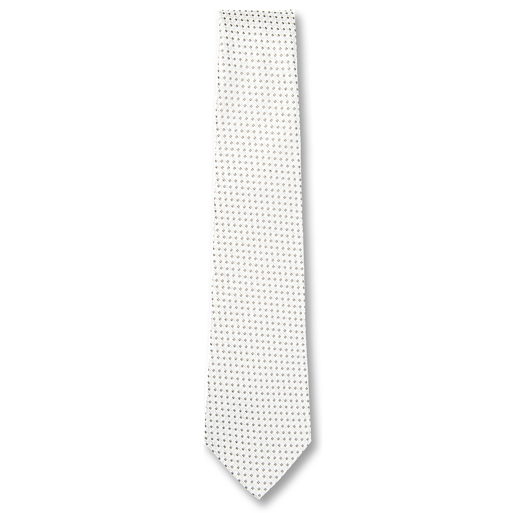 NE-902 Made In Japan Formal Tie Dot Off White[Formal Accessories] Yamamoto(EXCY)
