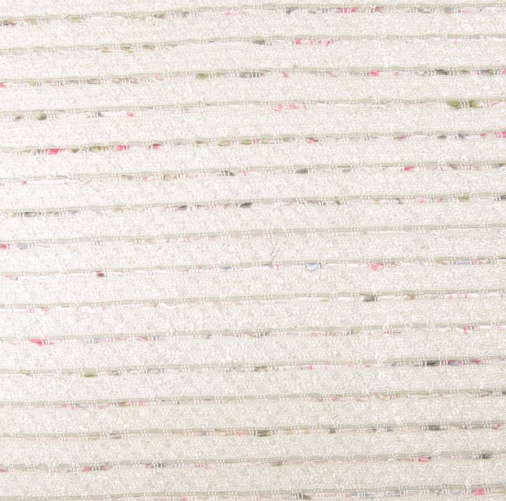 Z7544 LINTON Linton Tweed Made In England Textile White X Pink X Gray LINTON