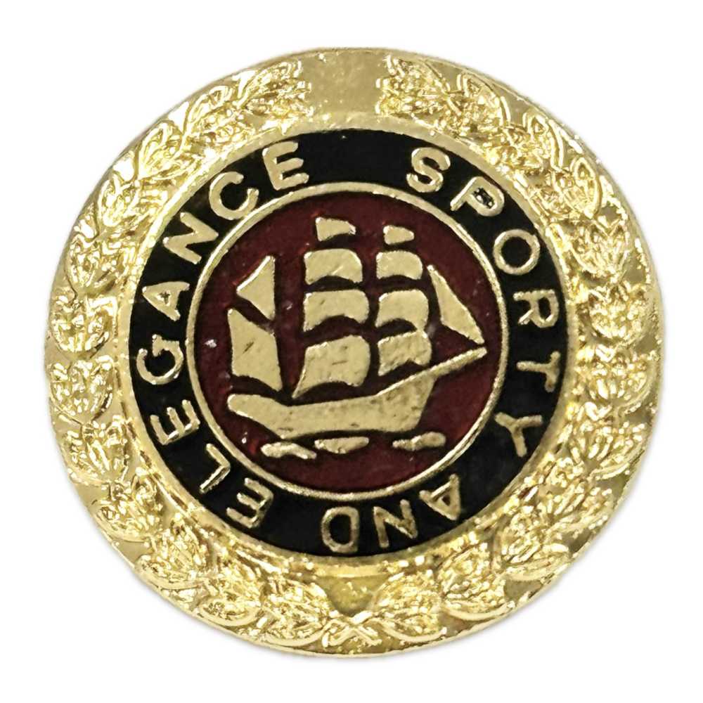 P16 Made In Japan, Gold Metal Buttons For Suits And Jackets