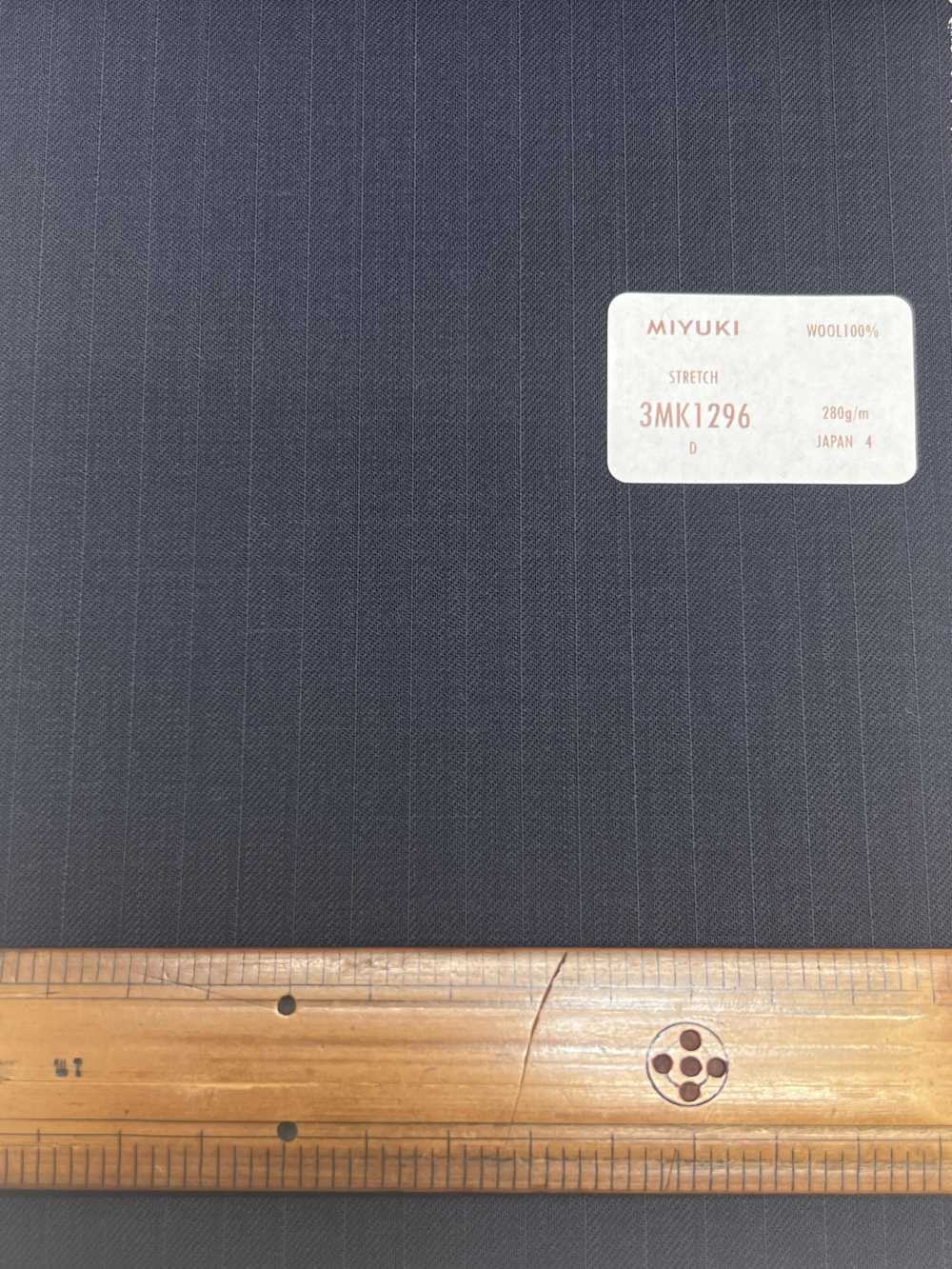 3MK1296 COMFORT LINE ACTIVA STRETCH Shadow Stripe Navy[Textile] Miyuki Keori (Miyuki)