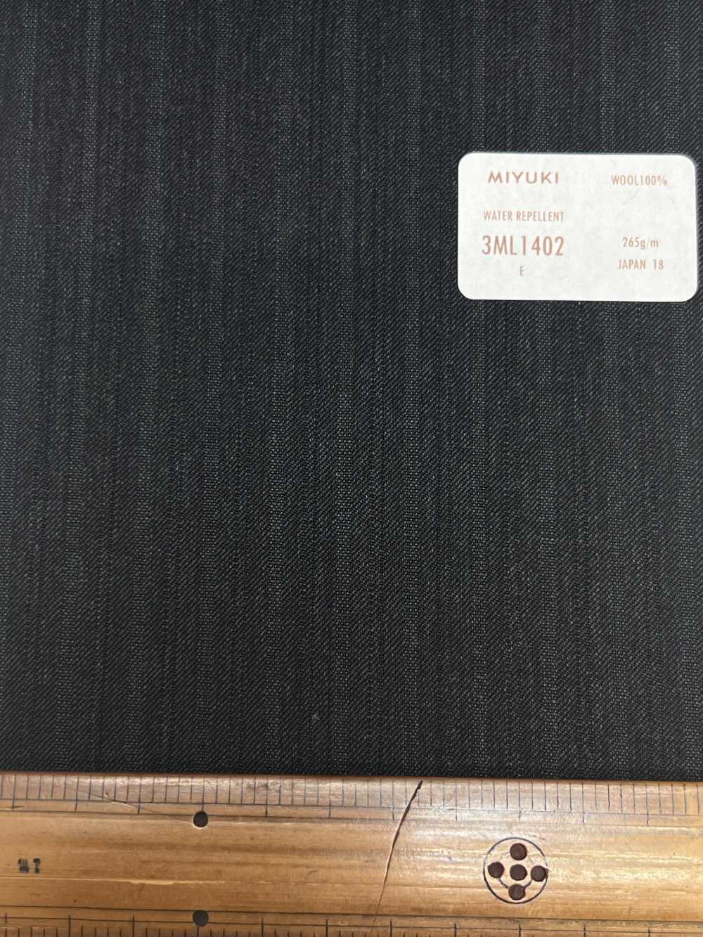 3ML1402 COMFORT LINE LANAVITA C-zero WATER REPELLENT Charcoal Heaven Gray[Textile] Miyuki Keori (Miyuki)