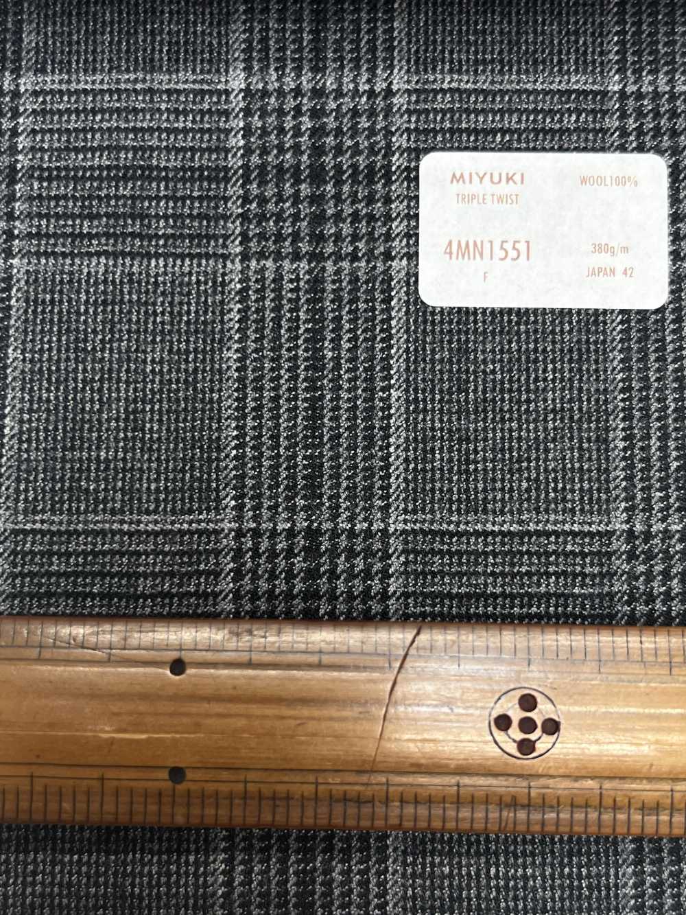 4MN1551 COMFORT LINE LANAVITA TRIPLE TWIST Medium Gray[Textile] Miyuki Keori (Miyuki)