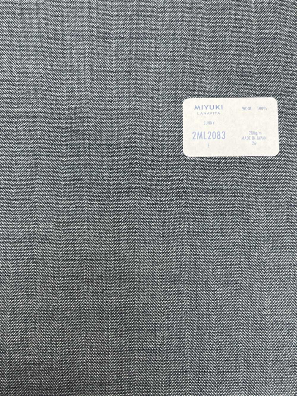 2ML2083 SUNNY Light Blue Woven Pattern[Textile] Miyuki Keori (Miyuki)