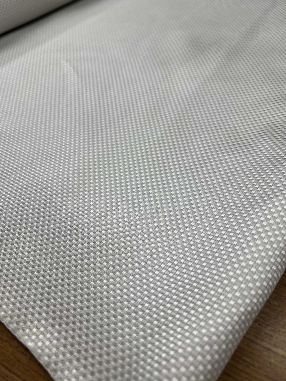 AI-1 Silk Jacquard Moss Stitch Pattern Grey [outlet][Textile] Yamamoto(EXCY)