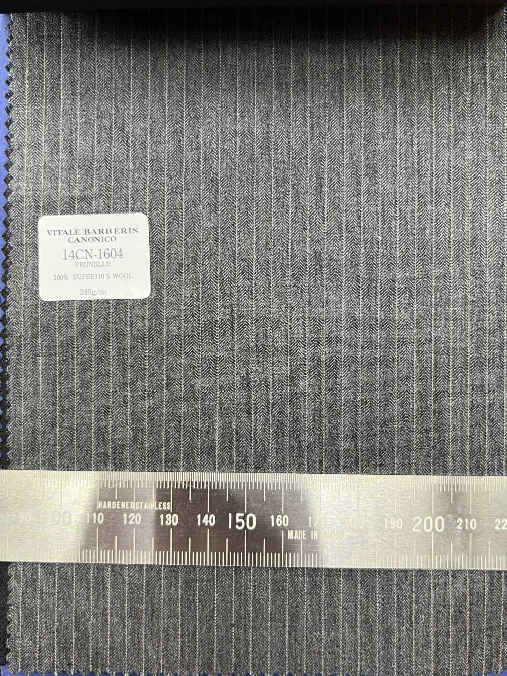 14CN1604 CANONICO PRUNELLE GREY STRIPE[Textile] CANONICO