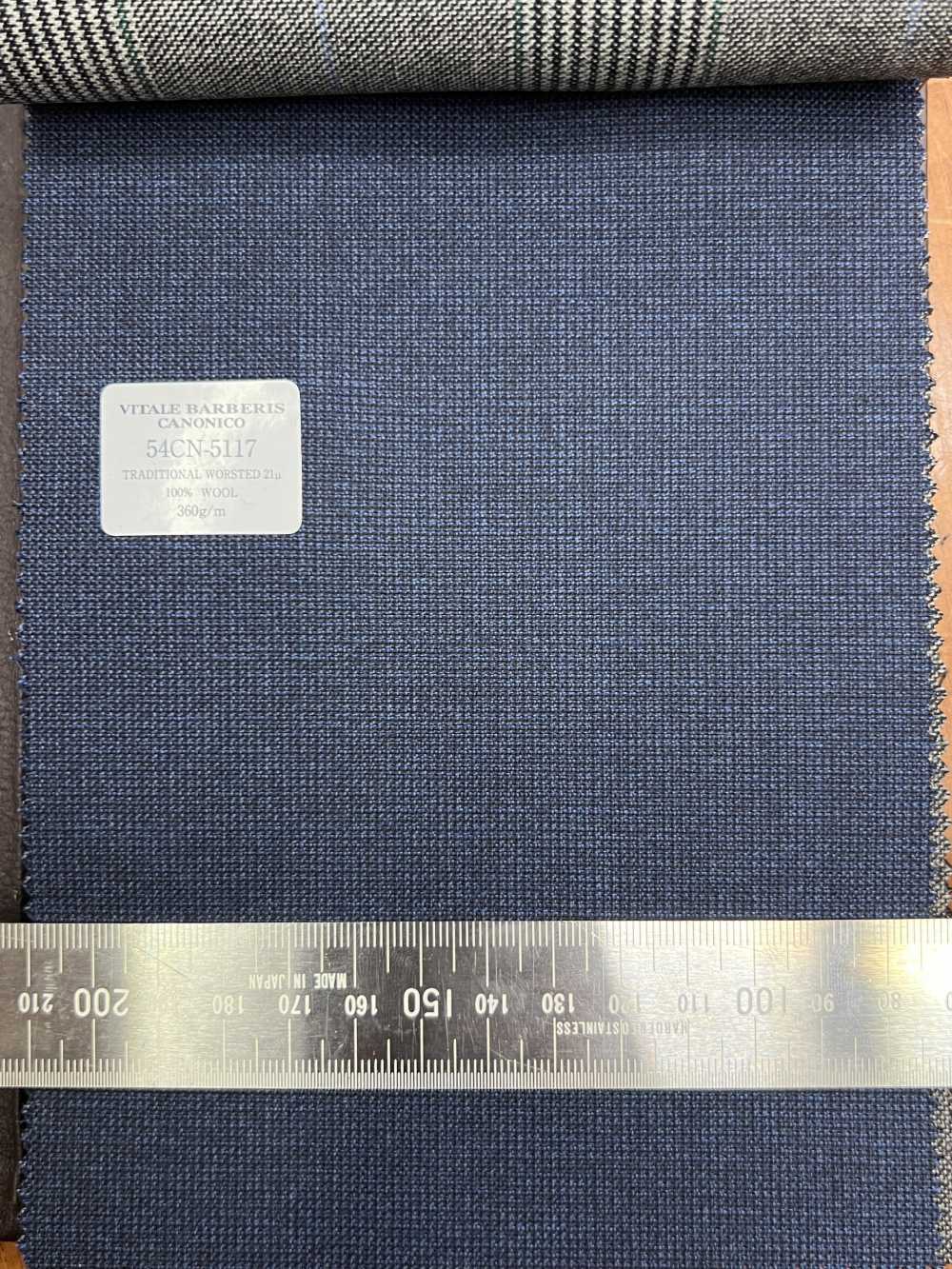 54CN5117 CANONICO TRADITIONAL WORSTED 21μ Blue No Pattern[Textile] CANONICO